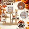 6PCS Thanksgiving Tiered Tray Decor Set for Home – Rustic Farmhouse Fall Tabletop Decorations with Pumpkin Wooden Signs for Shelf, Mantel, Fireplace, Office Desk & Autumn Centerpiece Display